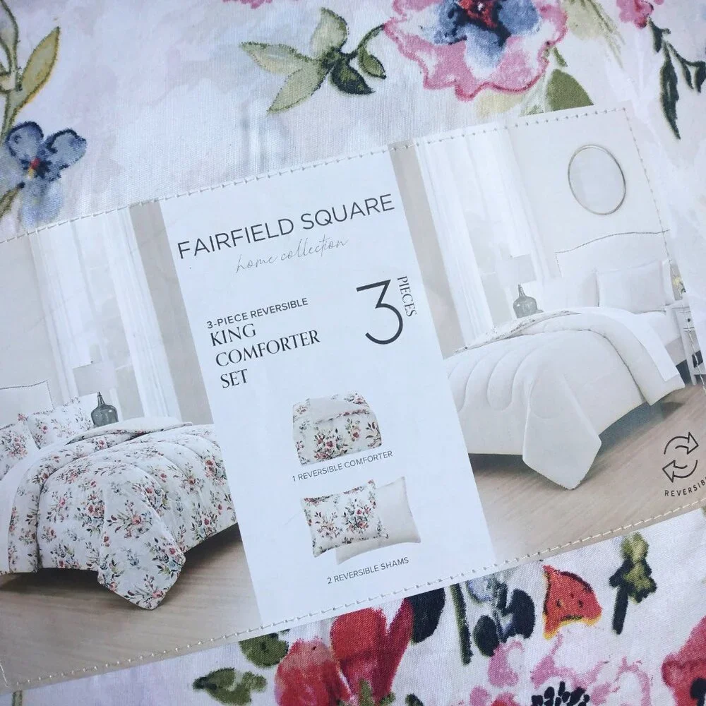 Fairfield Square king comforter set - Picture 3 of 4